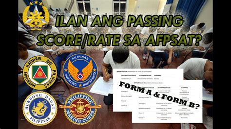 afpsat passing rate|AFPSAT FORM A & FORM B .
